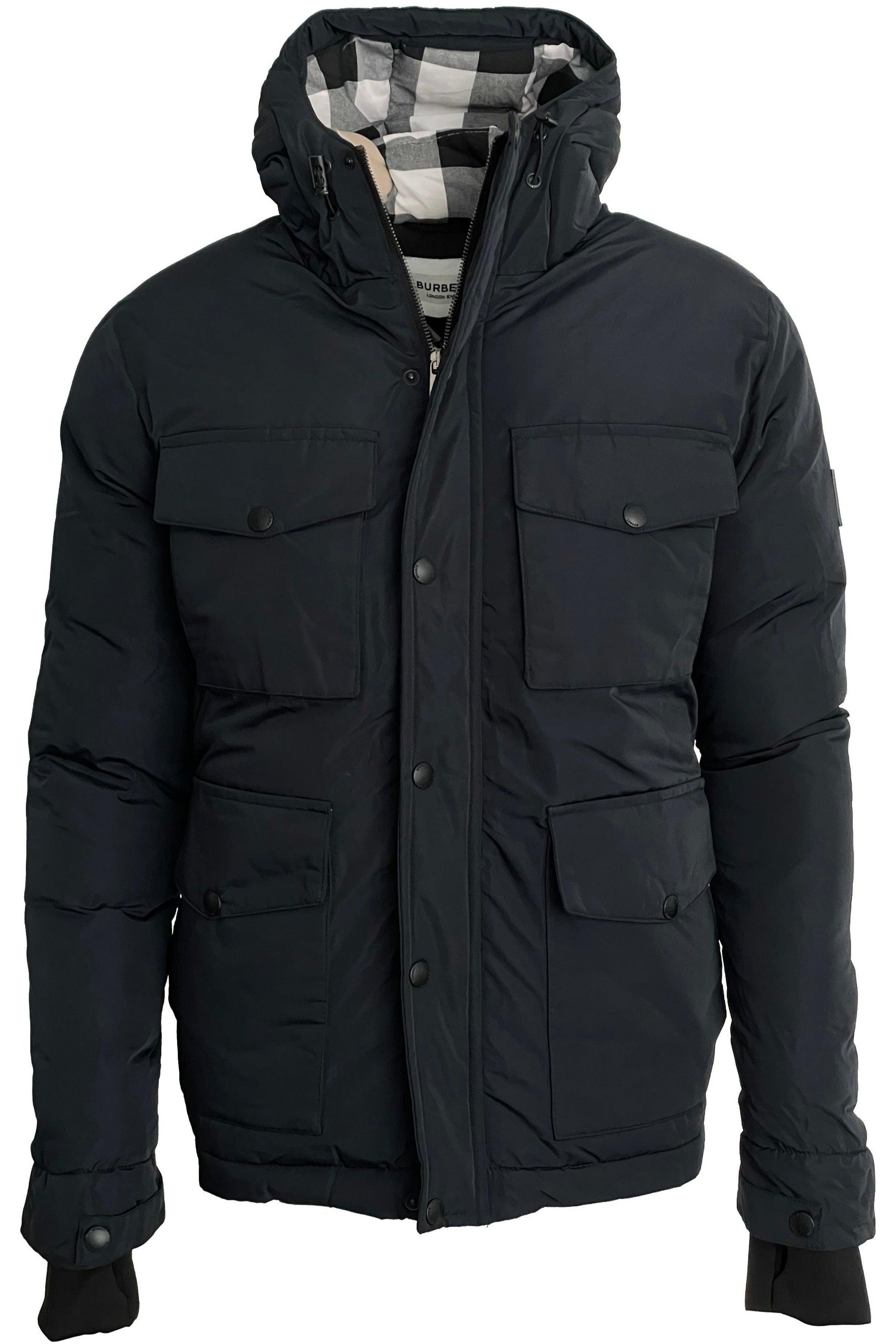 Burberry Men's Winter Jacket In Navy