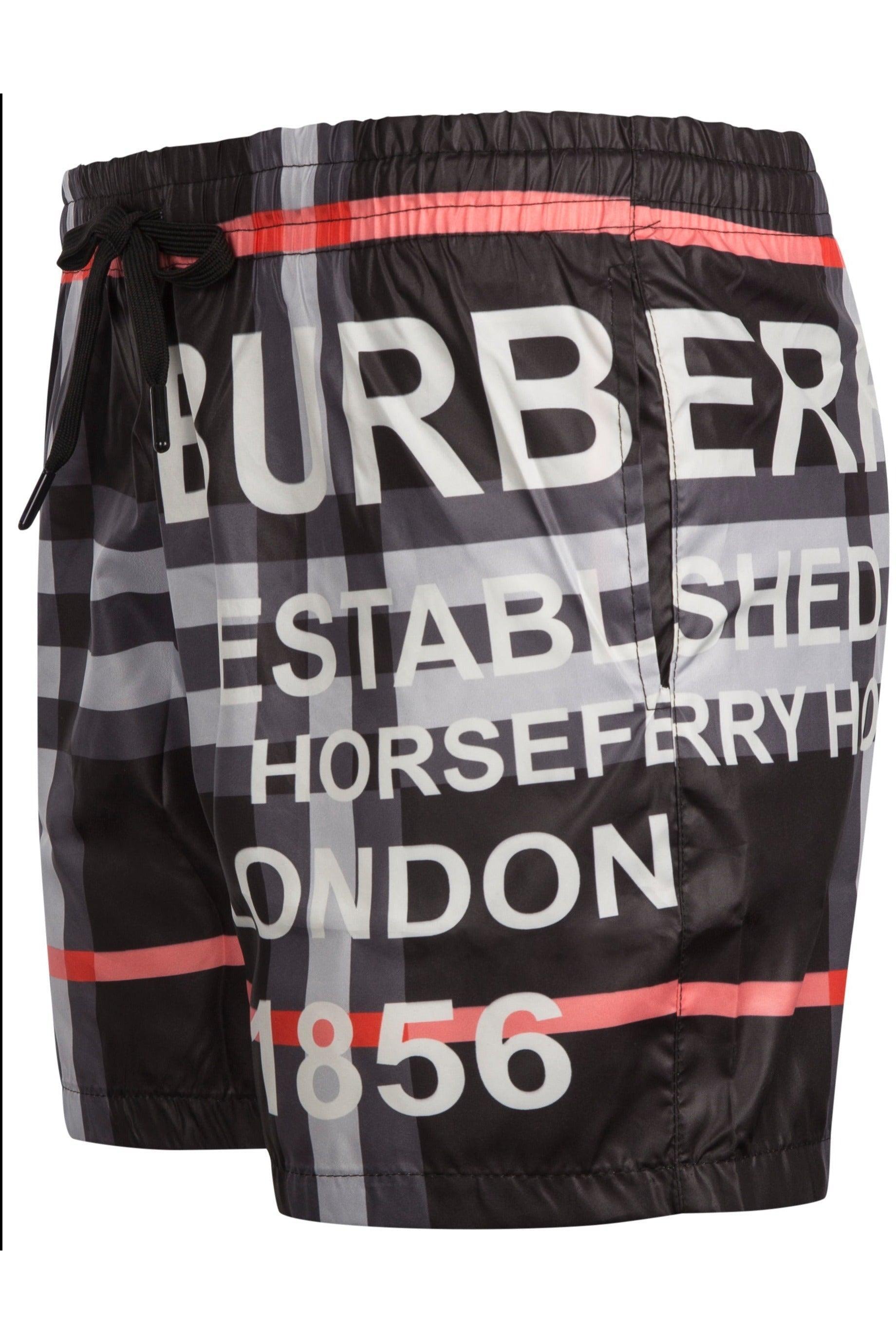 Burberry Men's Swim Shorts In Black